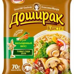 Лапша Доширак Квисти со вкусом грибов м/у 70г