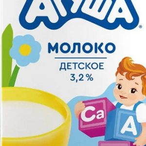 Молоко Агуша стерилизованное с витаминами 3,2% т/п 500г без змж