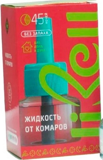 Жидкость Libell д/уничтожения комаров б/запаха 45 ночей к/у