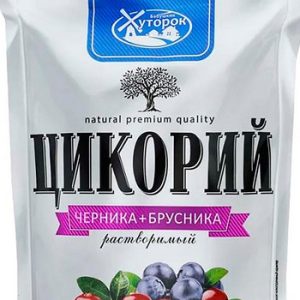 Цикорий Бабушкин Хуторок с черникой и брусникой zip-пакет 100г