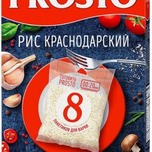 Крупа Prosto рис Краснодарский к/у 8*62,5г