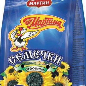 Семена подсолнечника от Мартина отборные с морской солью м/у 100г