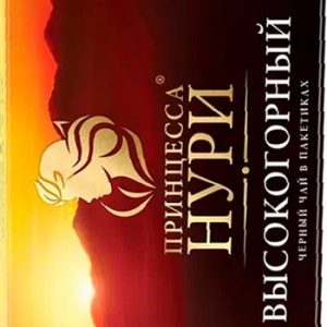 Чай Принцесса Нури высокогорный черн байховый ф/п 25*2г
