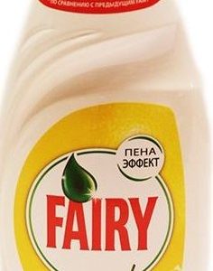 Средство д/мытья посуды Fairy сочный лимон пена эффект 650мл