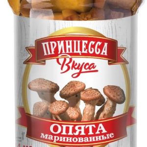 Грибы Принцесса Вкуса опята маринованные ст/б твист 530г/580мл