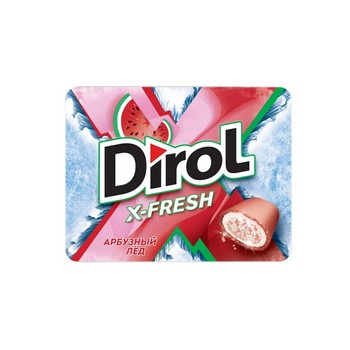 Жев.резинка Dirol X-Fresh арбузный лед 8под 16г