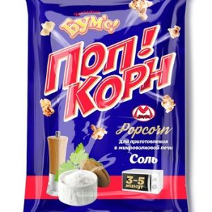 Попкорн Матяш Бумс д/СВЧ соль м/у 100г