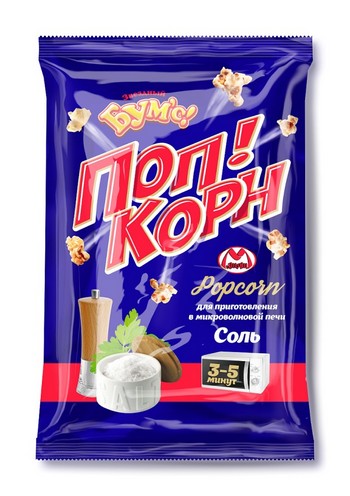 Попкорн Матяш Бумс д/СВЧ соль м/у 100г