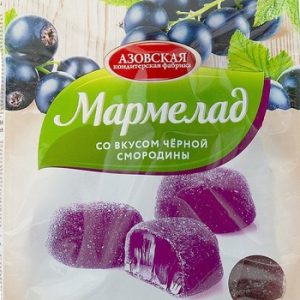 Мармелад АКФ желейный со вкус черной смородины 300г