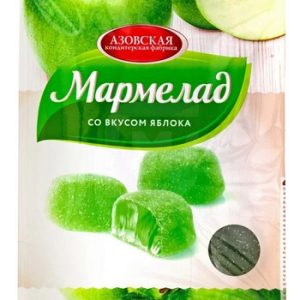 Мармелад АКФ желейный со вкус яблока 300г