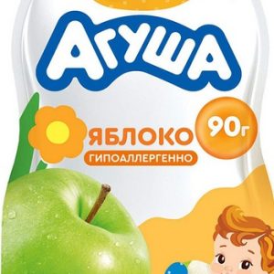 Пюре Агуша яблоко д/п 90г