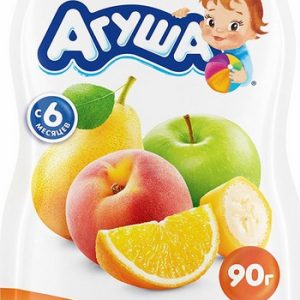 Пюре Агуша мультифрукт д/п 90г