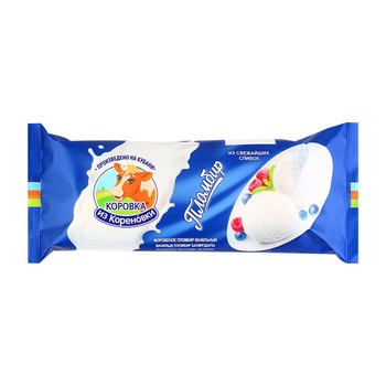 Мороженое Коровка из Кореновки пломбир 15% 400г без змж