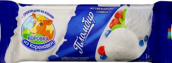 Мороженое Коровка из Кореновки пломбир 15% 1кг без змж
