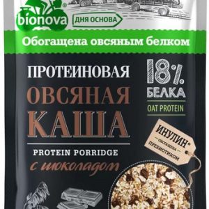 Каша Bionova протеиновая овсяная с шоколадом м/у 40г