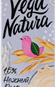 Напиток Vega Natura рисовый ультрапаст т/п 1,5% 1л