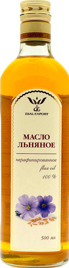 Масло Dial-Export льняное ст/б 500мл