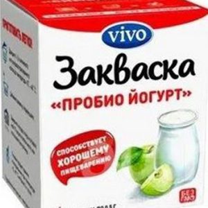 Закваска д/пробио йогурта VIVO 4*0,5г