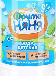 Вода Фруто Няня пэт 1,5л
