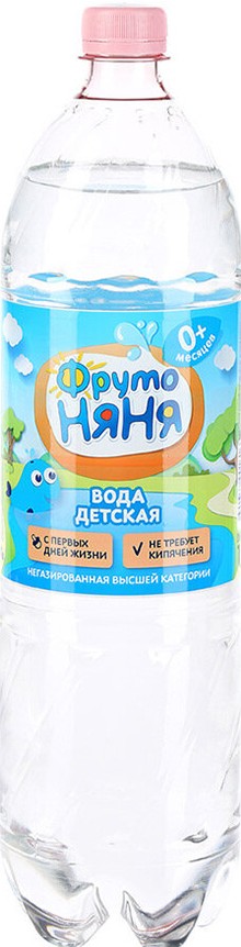 Вода Фруто Няня пэт 1,5л