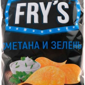 Чипсы Фрайс сметана и зелень м/у 130г