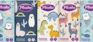 Платочки носовые Plushe Classic 2-хсл 10шт