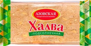 Халва АКФ подсолнечная с арахисом 500г