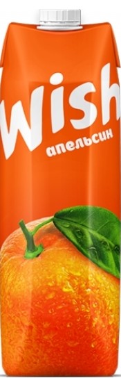 Нектар Виш апельсиновый т/п закр 1л