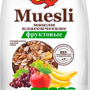 Мюсли Ого! классические фруктовые м/у 280г