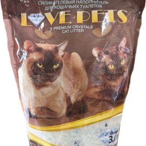 Гигиен наполнитель Love Pets Силикагелевый д/кошачьих туалетов 3,7л