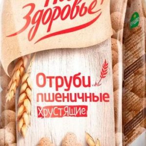 Отруби Кунцево На Здоровье! пшеничные хрустящие м/у 175г