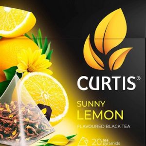 Чай Curtis Sunny Lemon черн пирам 20*1,8г