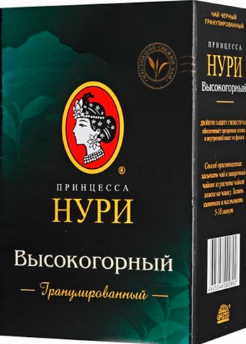 Чай Принцесса Нури высокогорный гранулир черный 250г
