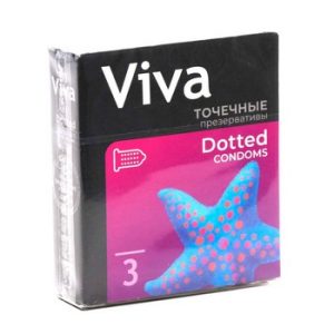 Презервативы Viva точечные 3 шт