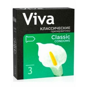 Презервативы Viva классические 3 шт