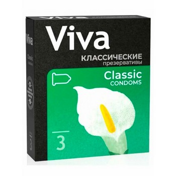 Презервативы Viva классические 3 шт