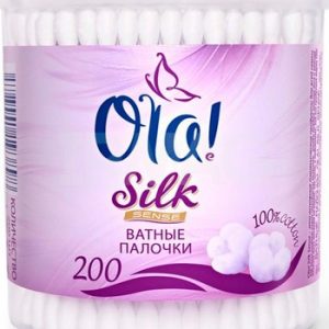 Палочки ватные Ola! silk пл/б 200шт