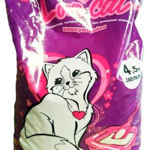 Гигиен наполнитель Love Cat комкующийся мелкая 4.5 кг