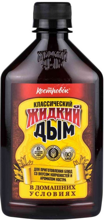Жидкий дым Костровок классический пэт 0,33мл
