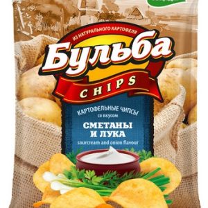 Чипсы Белпродукт Бульба сметана-лук м/у 75г