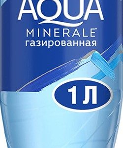 Вода Аква Минерале газ пэт 1л