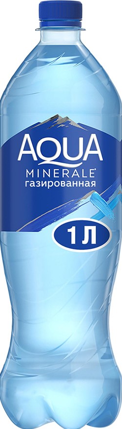 Вода Аква Минерале газ пэт 1л