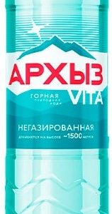 Вода Архыз негаз пэт 1л