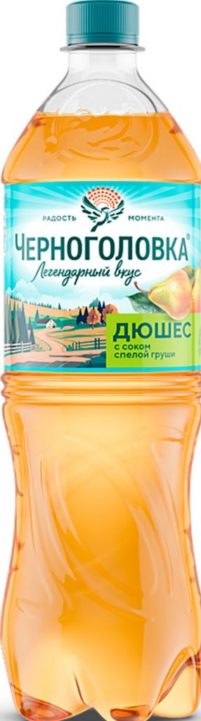 Напиток Черноголовка Дюшес сильногаз пэт 1л