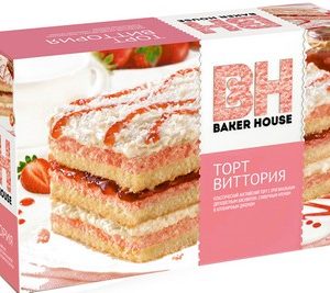 Торт РКК Бейкер Хаус Виттория к/у 350г