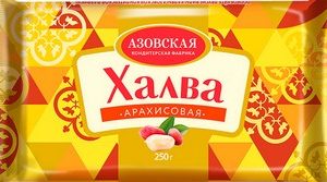 Халва АКФ подсолнечная с арахисом 250г