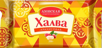 Халва АКФ подсолнечная с арахисом 250г
