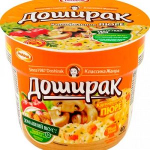 Пюре картофельное Доширак со вкусом грибов стак 40г