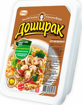 Лапша Доширак со вкусом грибов 90г