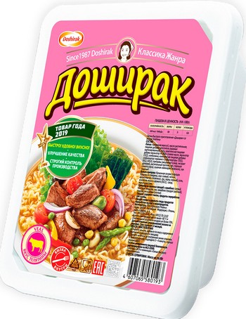 Лапша Доширак со вкусом телятины 90г